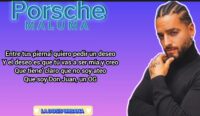 porsche lyrics maluma x