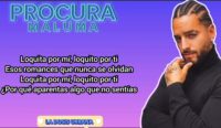 procura lyrics maluma  x